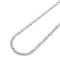 Baguette Cut Tennis Necklace