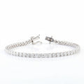 Round Cut Tennis Bracelet